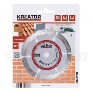 Diamantklinger tør til sten og beton 89 mm Kreator KRT082000 - Kreator