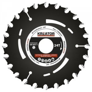 Rundsavsklinge 115 mm FS - 24 HM tænder Kreator KRT020305 - Kreator