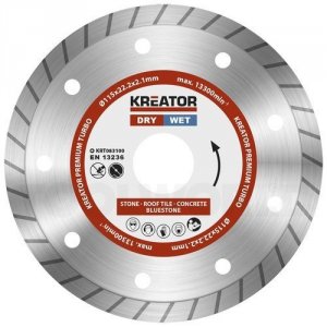 Diamant skæreskive 115 mm PREMIUM Kreator KRT083100 - Kreator