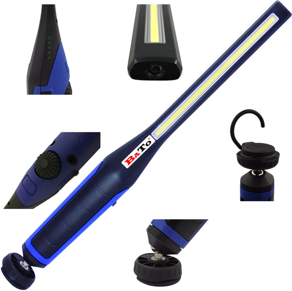 BATO Arbejdslampe 360gr. Magnetfod. 0-600Lumen - Bato