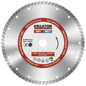 Diamant skæreskive 230 mm PREMIUM Kreator KRT083102 - Kreator