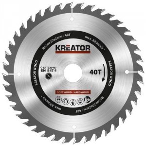 Rundsavsklinge 150 mm 40 HM tænder Kreator KRT020407 - Kreator