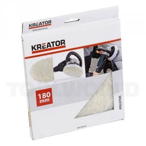 Polerskive Ø 180 mm til polermaskiner Kreator KRT239070 - Kreator