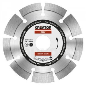 Diamant fræseklinger 115 x 6 mm EXPERT Kreator KRT087100 - Kreator