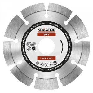 Diamant fræseklinger 125 x 6 mm EXPERT Kreator KRT087101 - Kreator