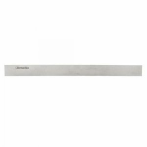 Retteskinne 500x30x6 mm i stål din 874 grad 2 Diesella - Diesella