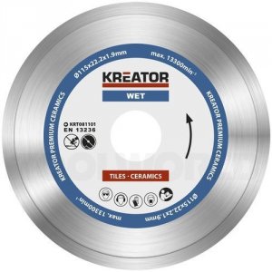 Diamantklinger til fliser 115 mm PREMIUM Kreator KRT081101 - Kreator