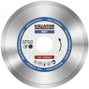 Diamantklinger til fliser 125 mm PREMIUM Kreator KRT081102 - Kreator