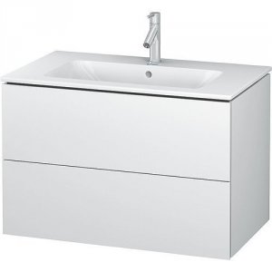 820x481 mm (B x H) Duravit L-cube Vaskeskab, Hvid højglans - Duravit