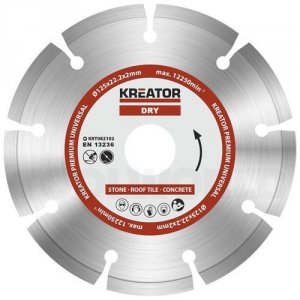 Diamantklinger til sten 125 mm PREMIUM Kreator KRT082102 - Kreator