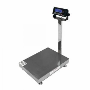 Gulvvægt 60 kg / inddeling 10 g med lcd display og 550x420 mm vejeplade Diesell - Diesella