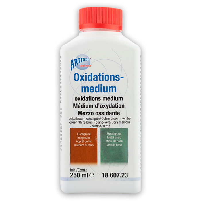 Oxidationsmedium - "okkerbrun/hvidgrøn" 250 ml - Creartec