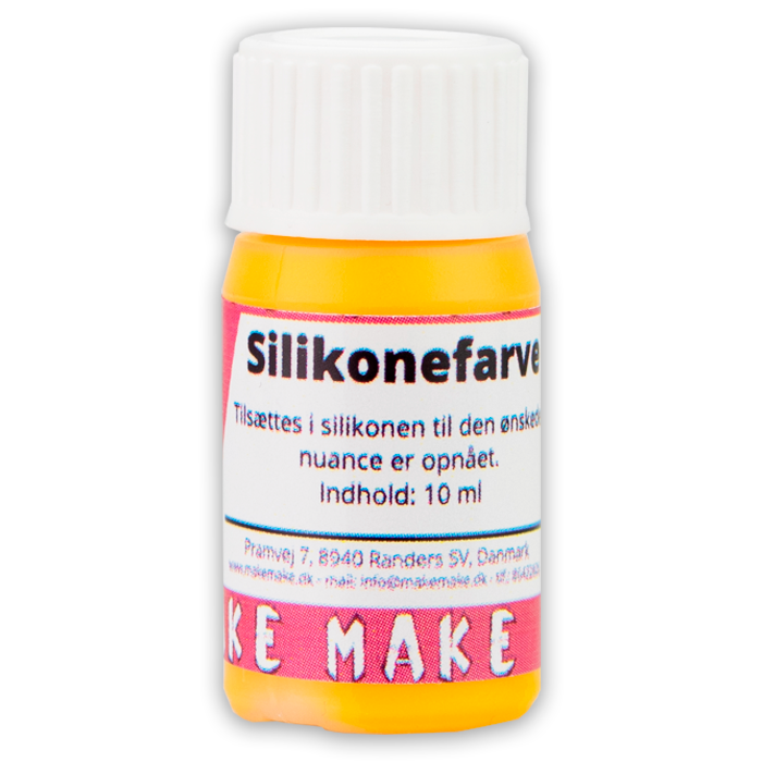 Silikonefarver Gul - MakeMake