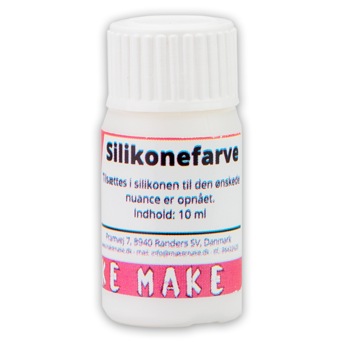 Silikonefarver Hvid - MakeMake