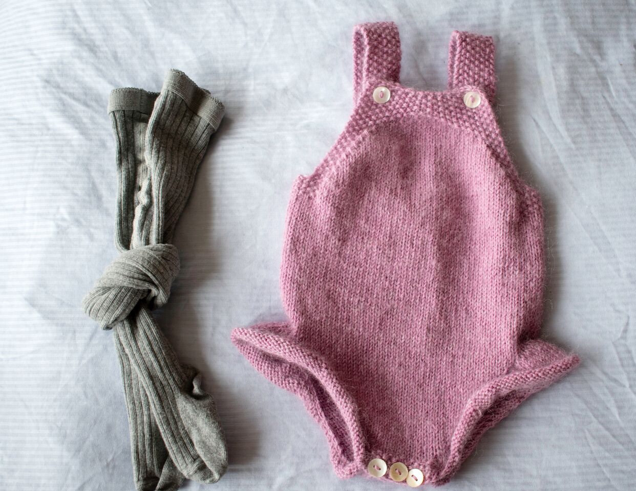 The Ballerina Romper strikkeopskrift