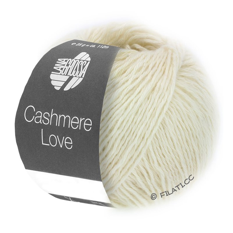 Cashmere Love - Cashmere Love, Farve - 10 Råhvid