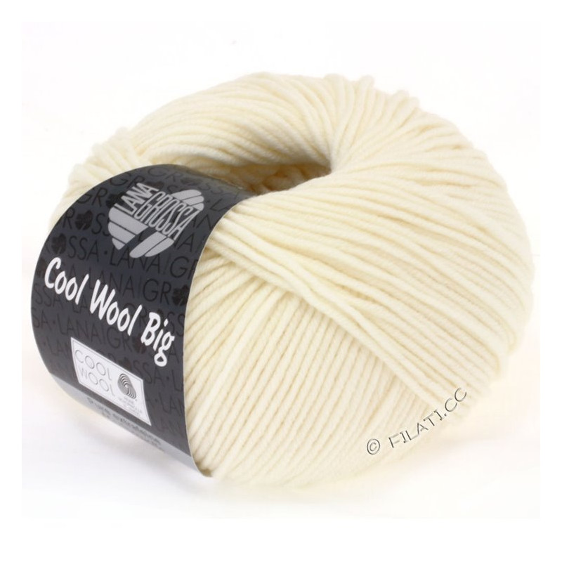 Cool Wool Big - Cool wool big farver - 601 råhvid