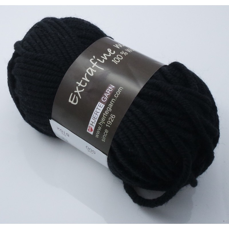 Extrafine Merino 50 - Extrafine Merino 50 Extrafine Merino 50 - 500 Sort