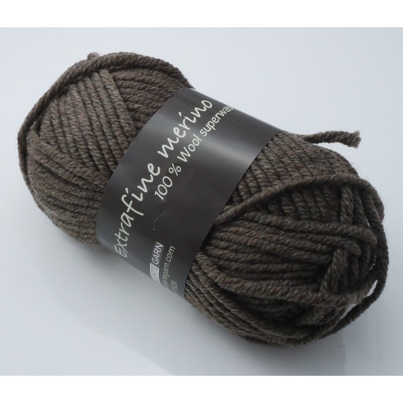 Extrafine Merino 50 - Extrafine Merino 50 Extrafine Merino 50 - 211 Mellembrun