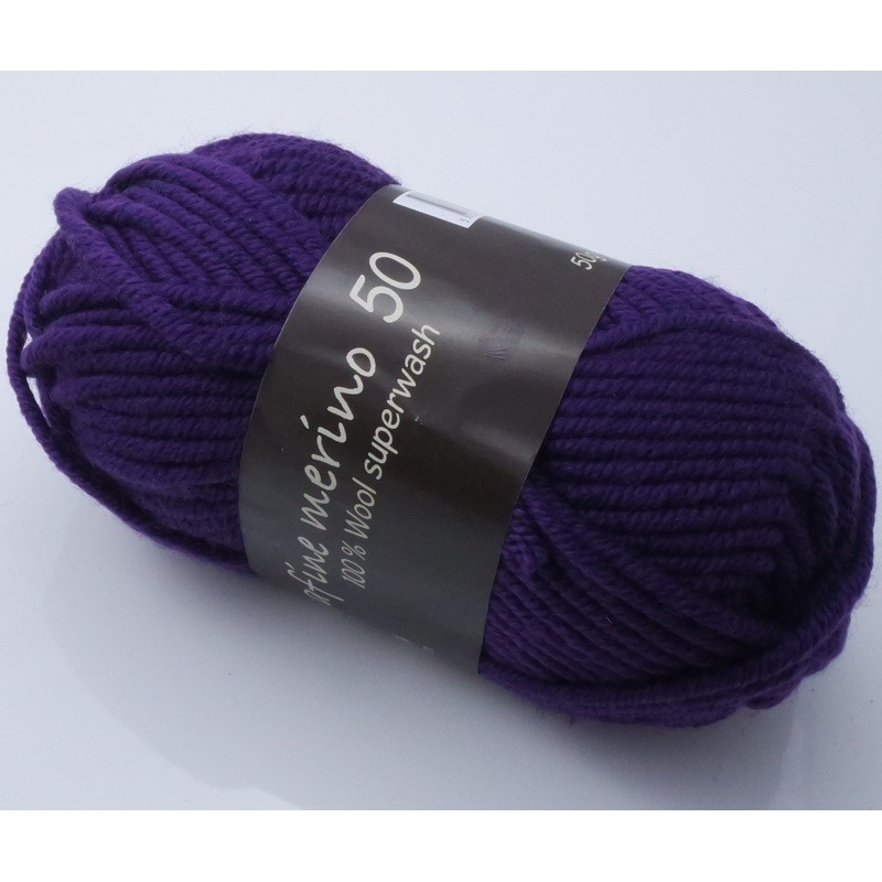 Extrafine Merino 50 - Extrafine Merino 50 Extrafine Merino 50 - 1800 Lilla