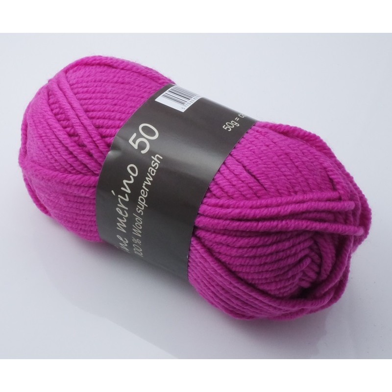 Extrafine Merino 50 - Extrafine Merino 50 Extrafine Merino 50 - 9130 Pink