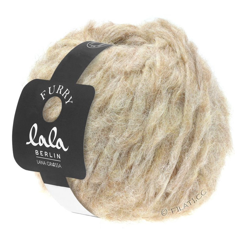 Lala Berlin, Furry - Furry, farve - 02 Beige