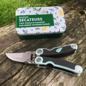 Gift In A Tin Folding Secateurs In A Tin - Multitool - Chef'sChoice