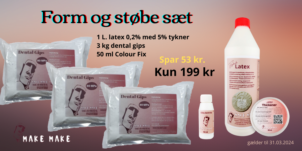 Form og støbe sæt - MakeMake