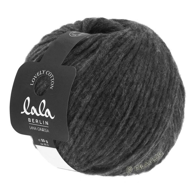 Lala Berlin, Lovely Cotton - Lovely Cotton Farve - 008 Mørkegrå