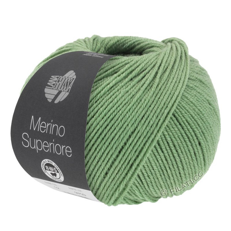 Merino Superiore - Merino Superiore, Farve - 18 Støvet grøn