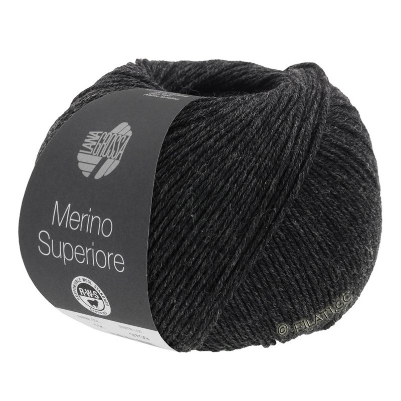 Merino Superiore - Merino Superiore, Farve - 07 Koksgrå