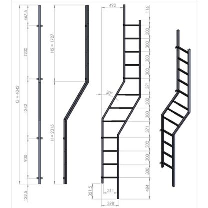 Modum Gesimsstige -G3 - Modum