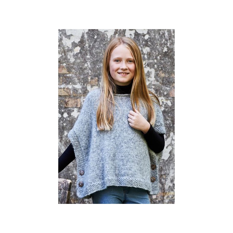 Pigeponcho i Alice - Alice Farve - 886210 Lyserød