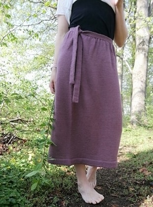 My summer skirt strikkeopskrift