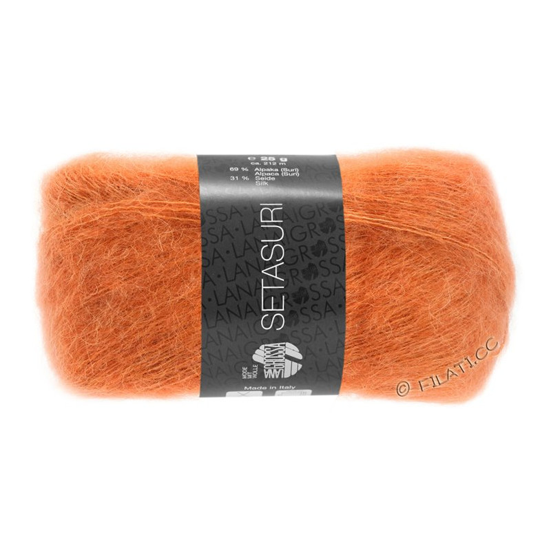 Setasuri - Setasuri farve - 05 Brændt orange
