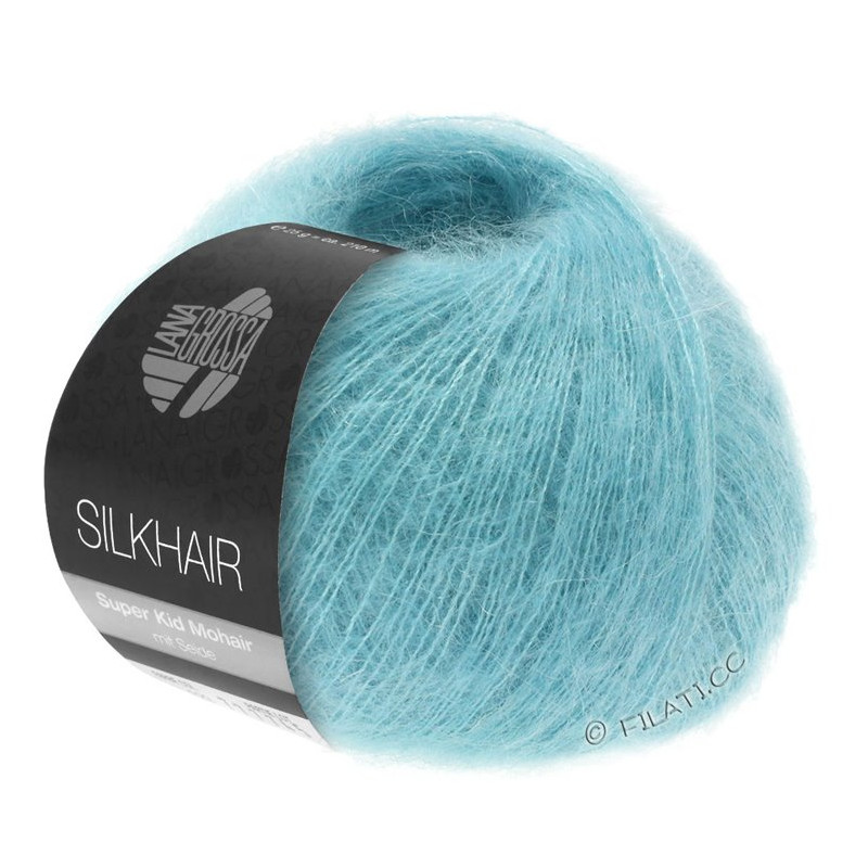 Silkhar/Silkhair Haze Melange - Lana grossa Silkhar/Silkhair Haze Melange - 143 Turkis